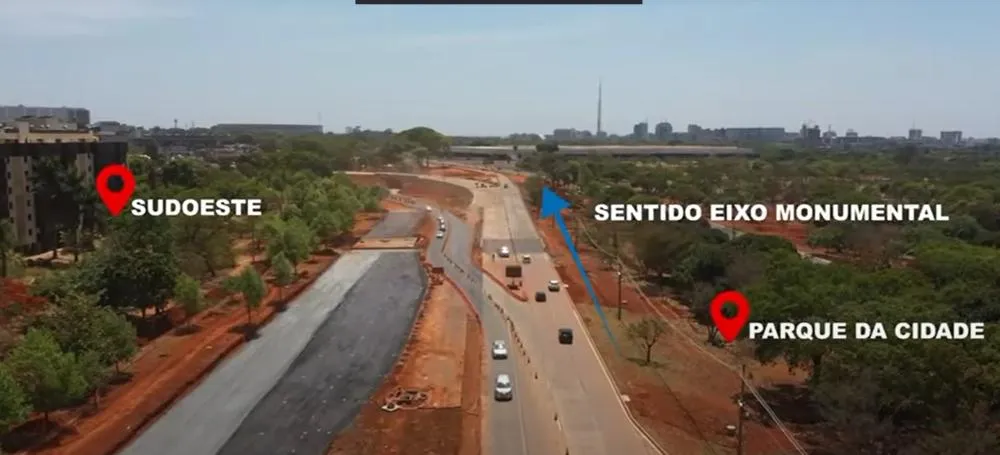 Viaduto do SIG na EPIG Abre Nesta Terça (14): Fique de Olho na Mudança!