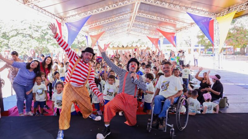 Projeto Brincando com Arte oferece quatro dias de Lazer no Taguaparque