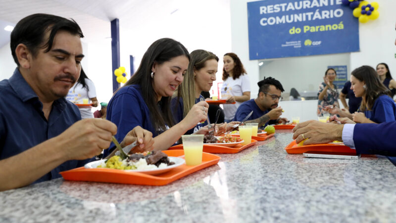 DF serve mais de 12 milhões de refeições em nove meses