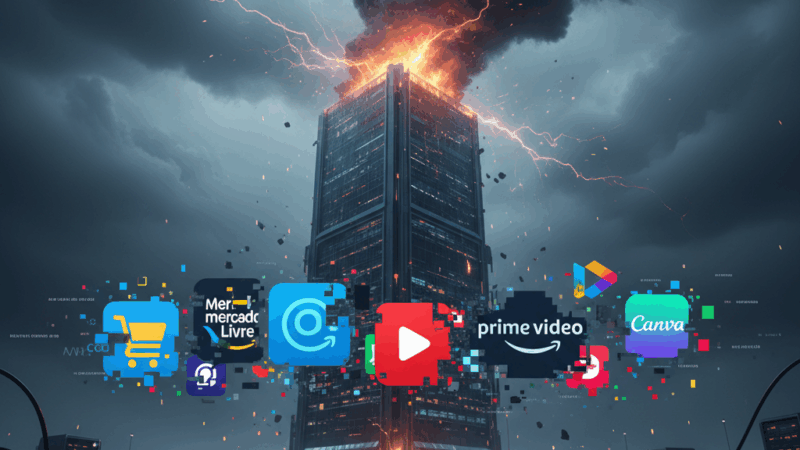 Fora do Ar: Mercado Livre, Alexa e mais serviços caem nesta manhã