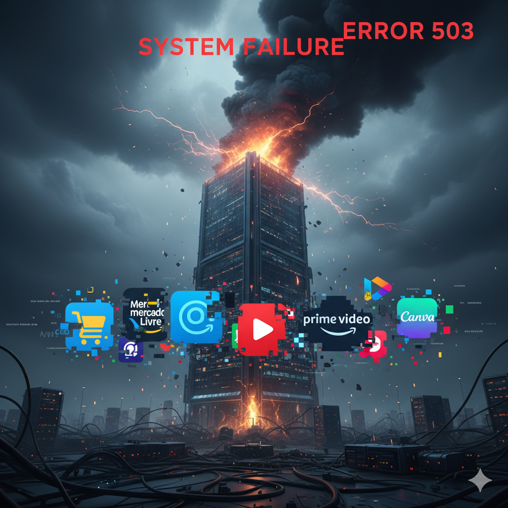 Fora do Ar: Mercado Livre, Alexa e mais serviços caem nesta manhã