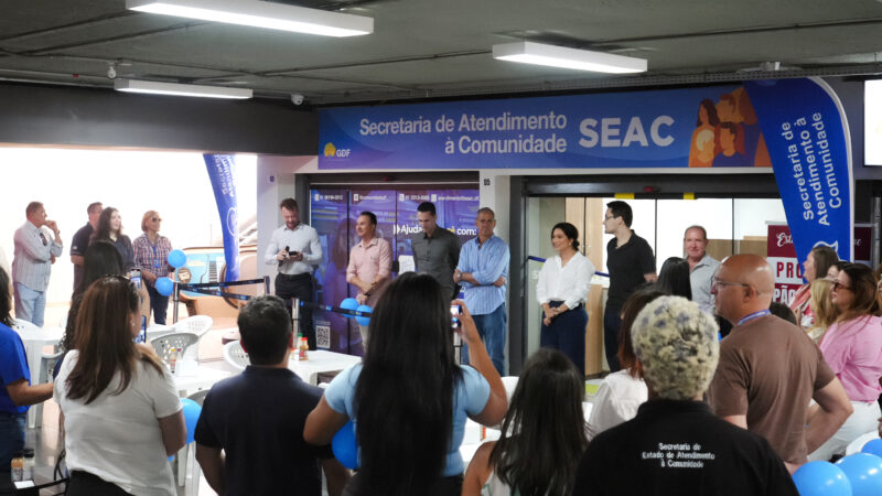 GDF fica mais perto de você na Galeria dos Estados