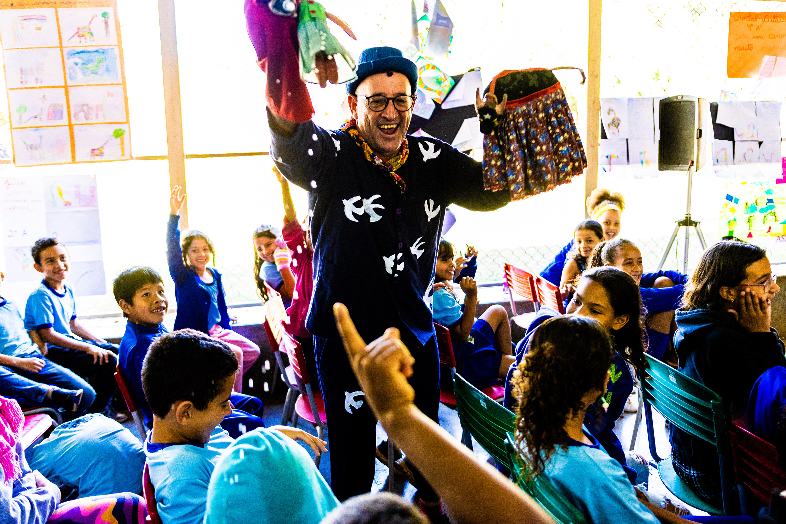 Mamulengo volta a escolas do DF com aula-espetáculo grátis