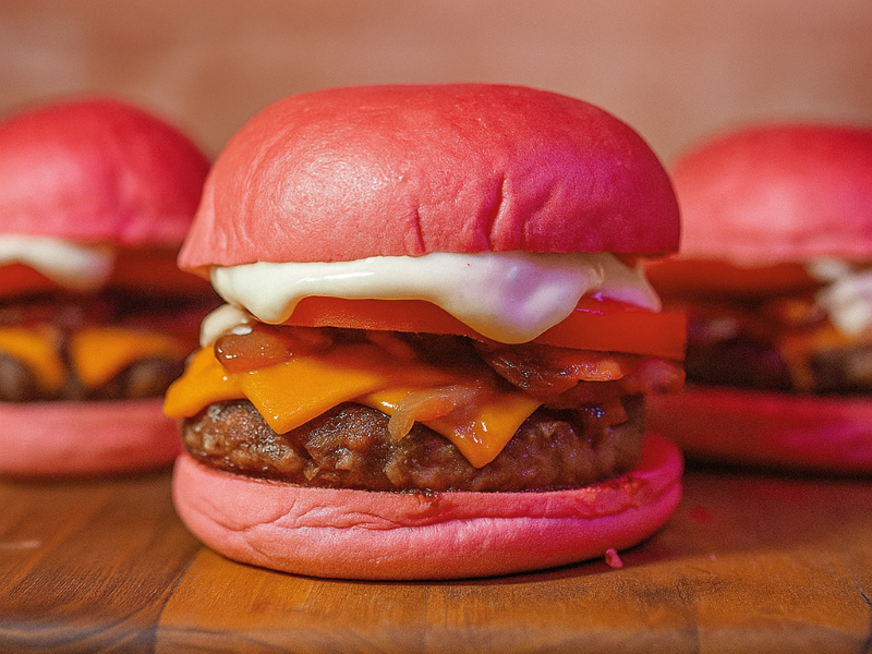 Geléia Burger lança hambúrguer rosa para o Outubro Rosa