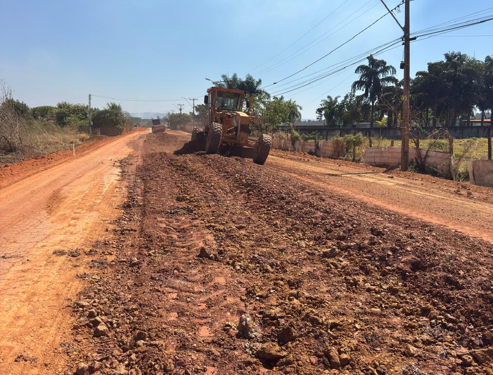 Estradas rurais de Ceilândia recebem manutenção antes das chuvas