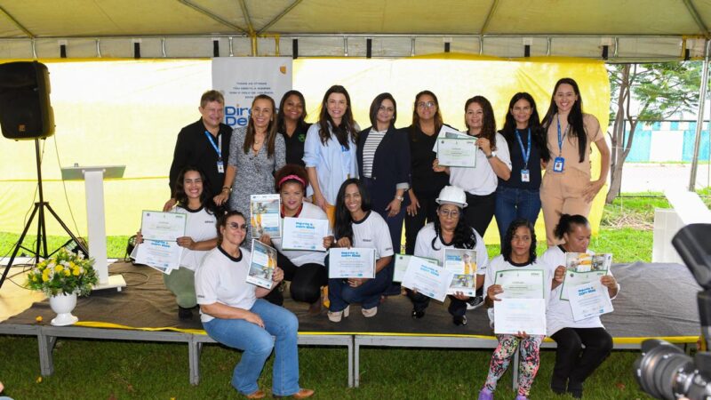 Projeto Rejunte é com Elas já capacitou mais de 150 no DF