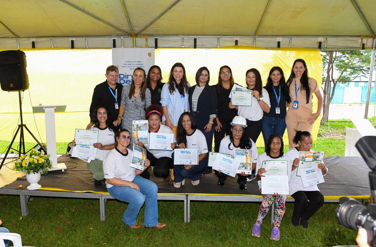 Projeto Rejunte é com Elas já capacitou mais de 150 no DF