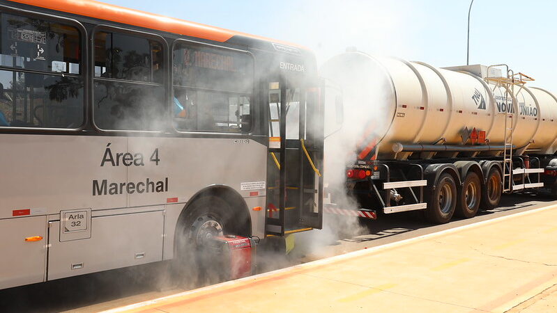 Forças de segurança do DF simulam emergências com inflamáveis