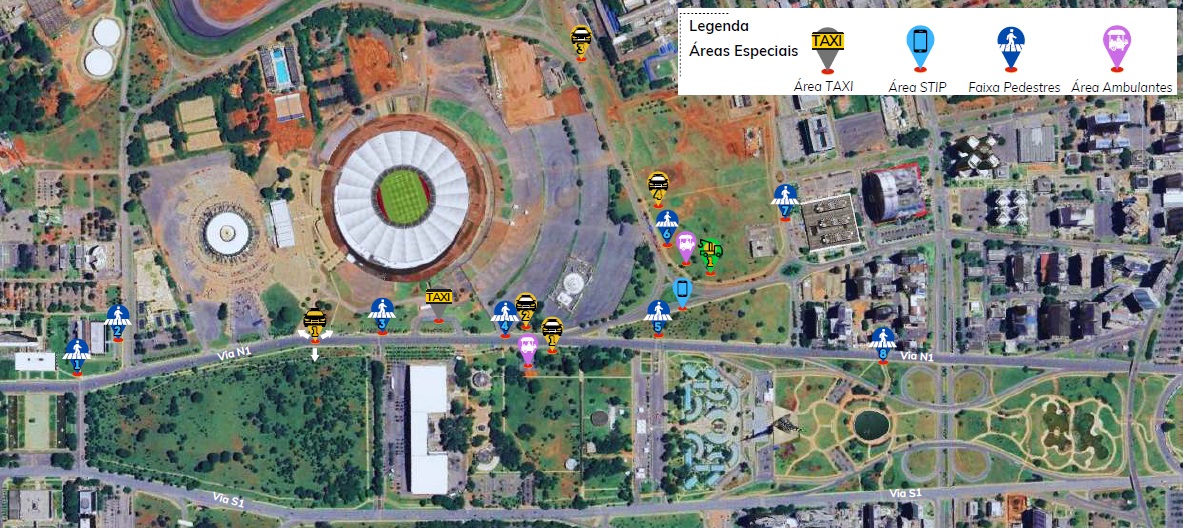 Show do Linkin Park muda o trânsito no Eixo Monumental