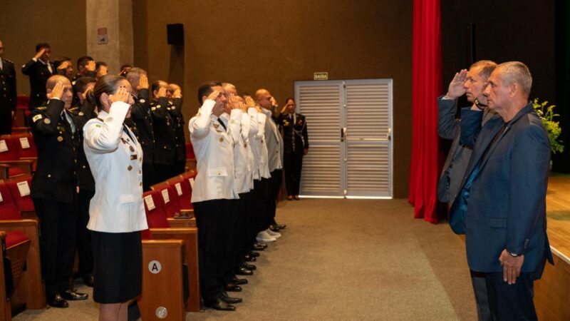 Medalha Cruz de Sangue reconhece homenageia policiais