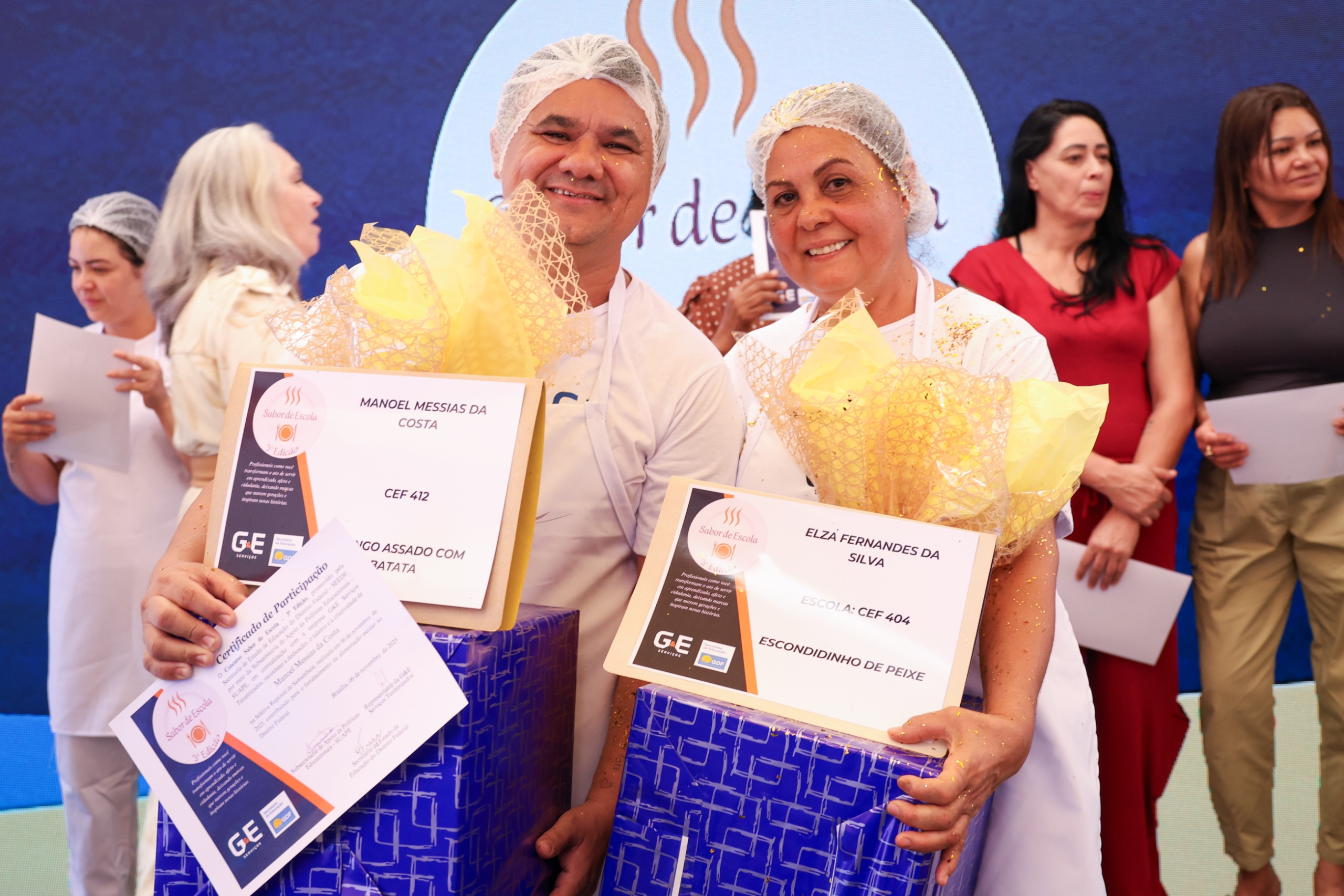 Sabor de Escola: Samambaia escolhe seus talentos da merenda!