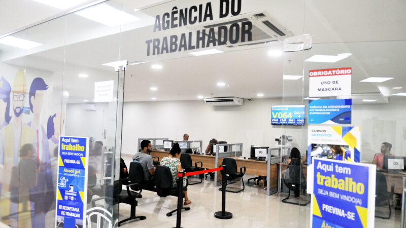 Agências do Trabalhador oferecem 282 vagas nesta segunda (24)