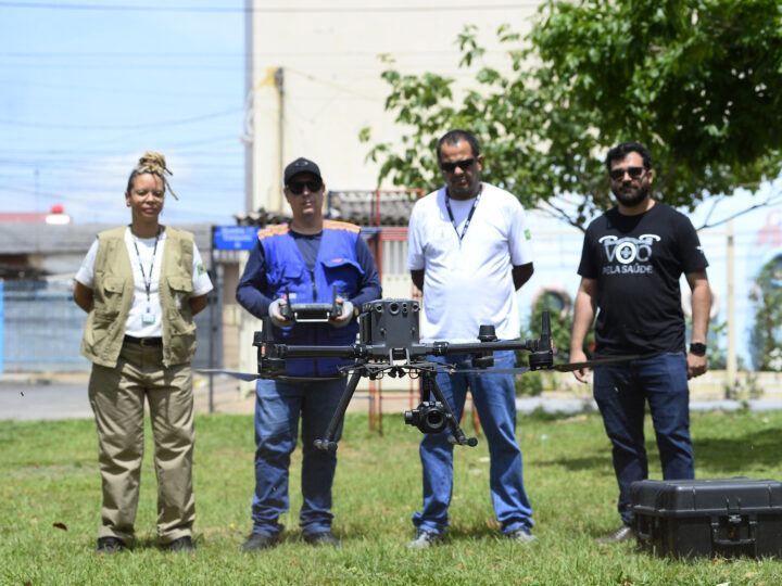 Drones reforçam o combate à dengue e mapeiam focos no DF