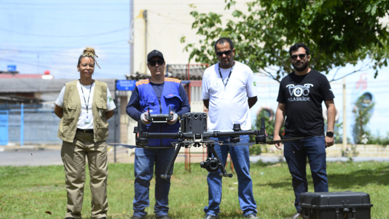 Drones reforçam o combate à dengue e mapeiam focos no DF