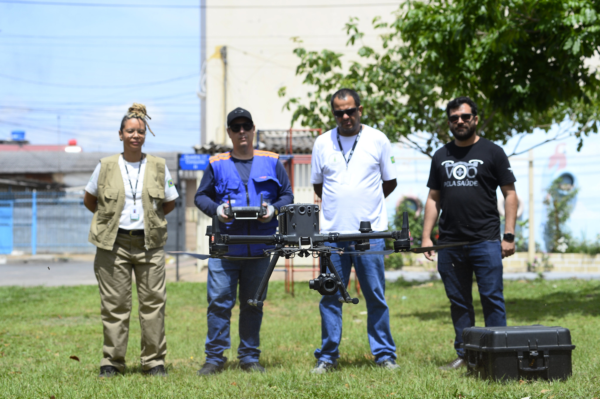 Drones reforçam o combate à dengue e mapeiam focos no DF