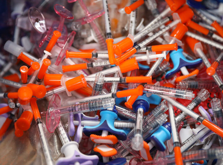 1,3 tonelada de canetas emagrecedoras é descartada errado