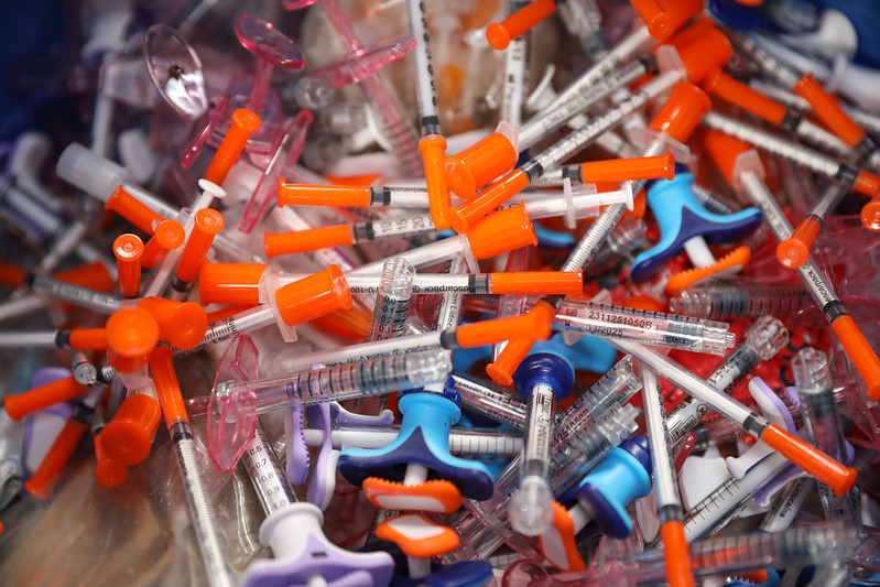 1,3 tonelada de canetas emagrecedoras é descartada errado