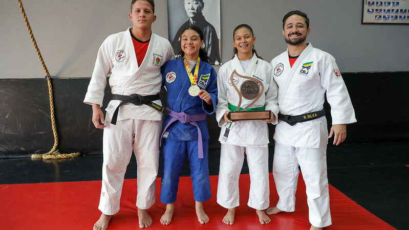 Aluna do DF representa o Brasil no Sul-Americano de judô no Paraguai