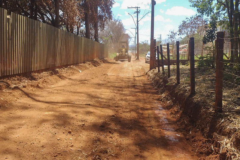 GDF faz manutenção em áreas rurais para enfrentar as chuvas