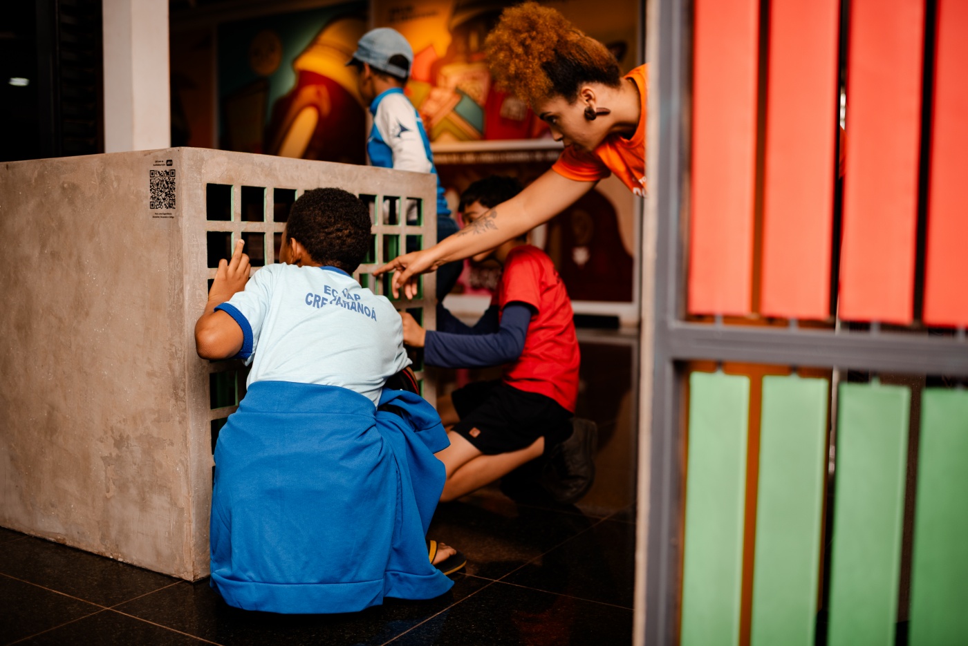 Instalação sensorial e acessível chega à Biblioteca Nacional