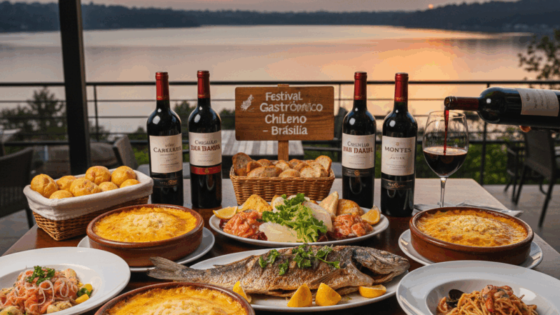 Festival gastronômico Chileno chega a Brasília!