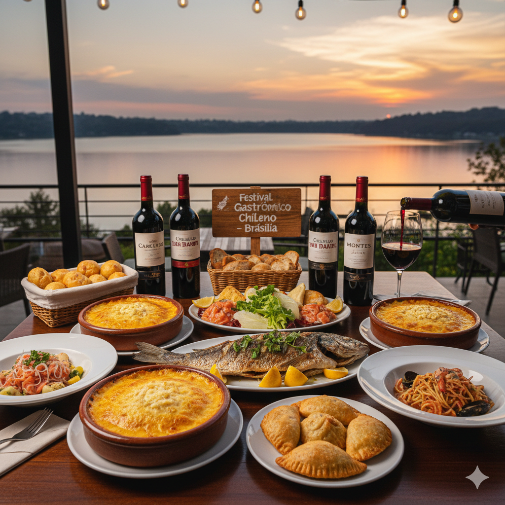 Festival gastronômico Chileno chega a Brasília!