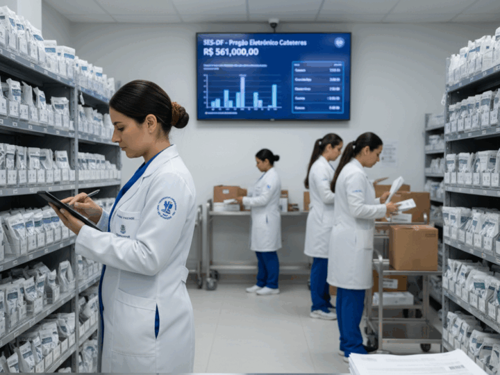 Pregão Eletrônico garante cateteres para tratamentos especiais