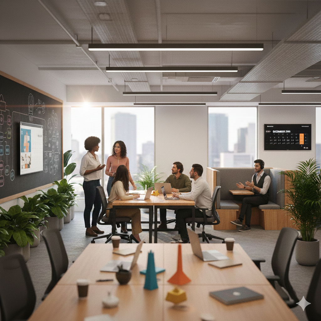 Coworkings são a chave para o sucesso e economia em 2026