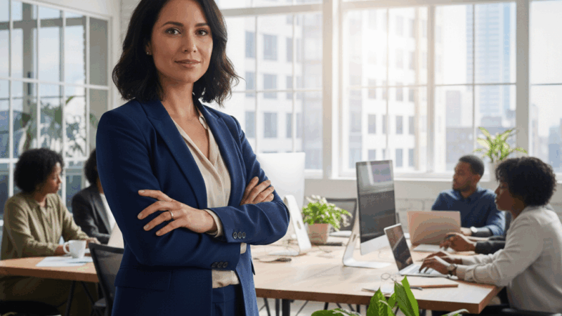 Empresas com liderança feminina têm 20% menos inadimplência
