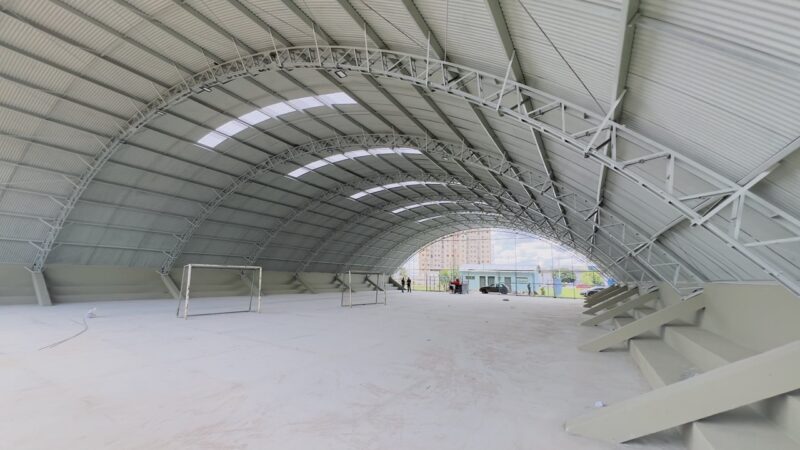 Ginásio de Samambaia passa por reforma completa e vai reabrir