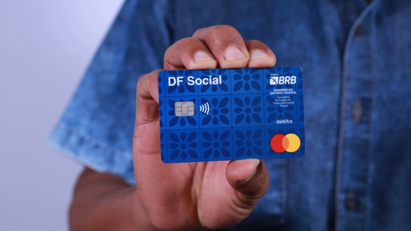 Novas famílias do DF Social têm até dia 24 para abrir a conta