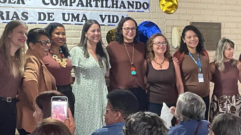 Cras Sobradinho I realiza ação comunitária para valorizar pessoas idosas