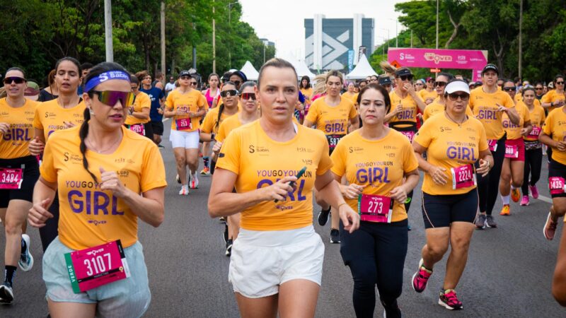 Corrida Girl Power junta 6 mil mulheres no DF