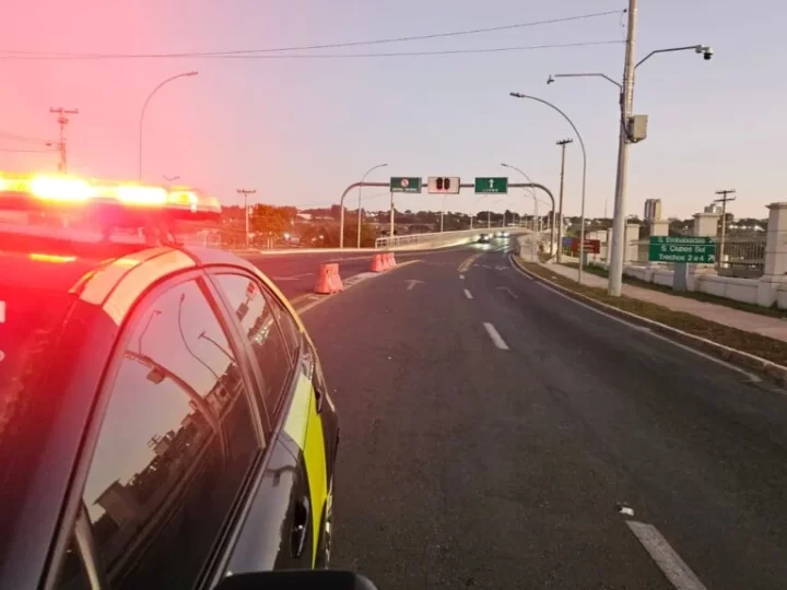 Ponte Honestino Guimarães recebe reparos no trânsito até quarta-feira