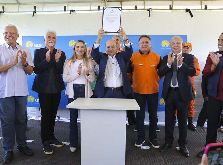 Asfalto novo para acesso à Escola Classe Sítio das Araucárias