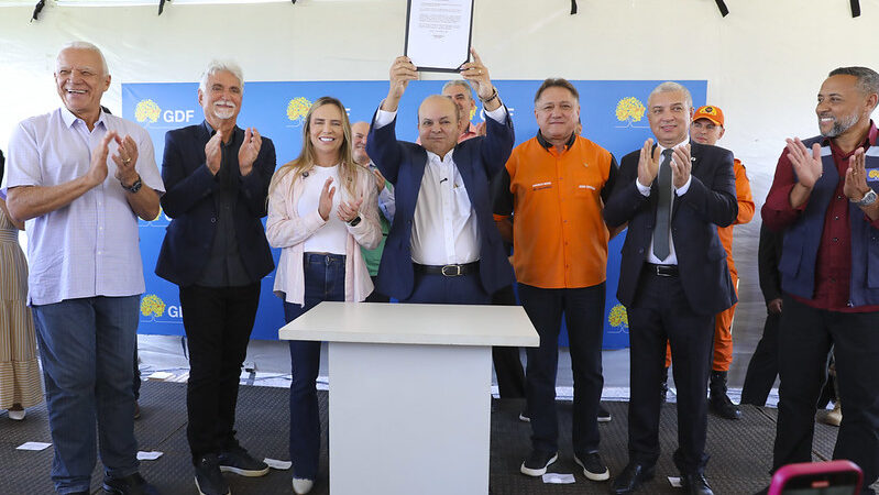 Asfalto novo para acesso à Escola Classe Sítio das Araucárias