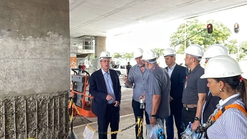 Concessionária apresenta obras ao MP