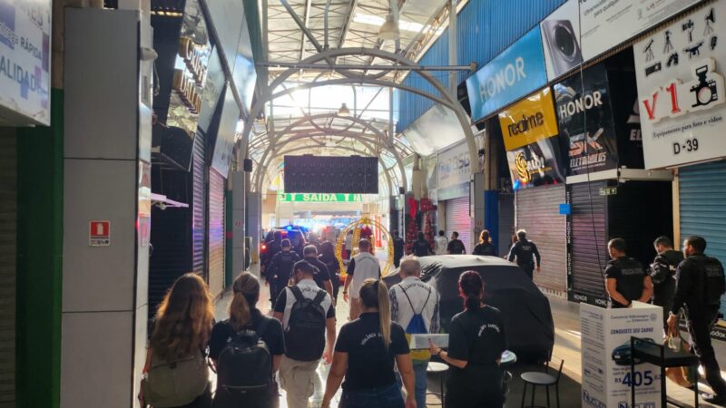 Vigilância Sanitária apreende canetas emagrecedoras na Feira dos Importados