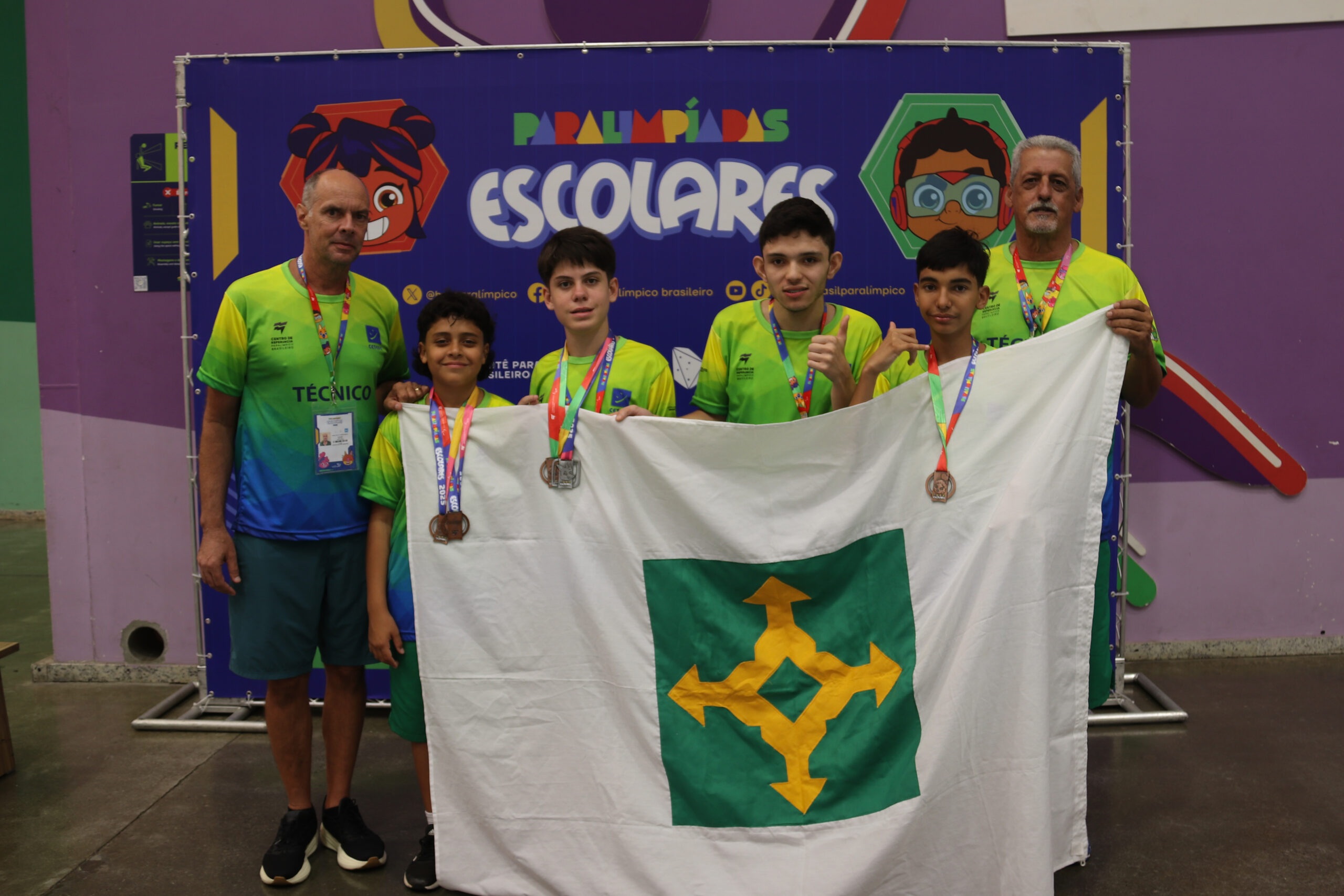 Distrito Federal é destaque nas Paralimpíadas Escolares 2025