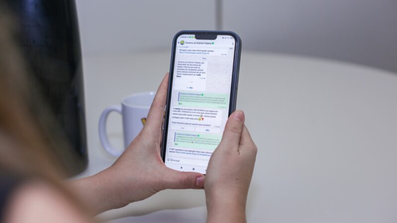 GDF manda alertas no WhatsApp para proteger crianças e adolescentes