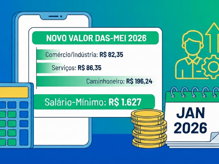 MEI 2026: Confira os novos valores da contribuição mensal após reajuste