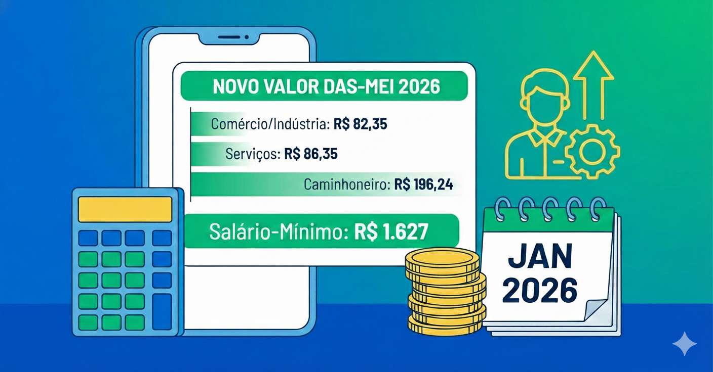 MEI 2026: Confira os novos valores da contribuição mensal após reajuste