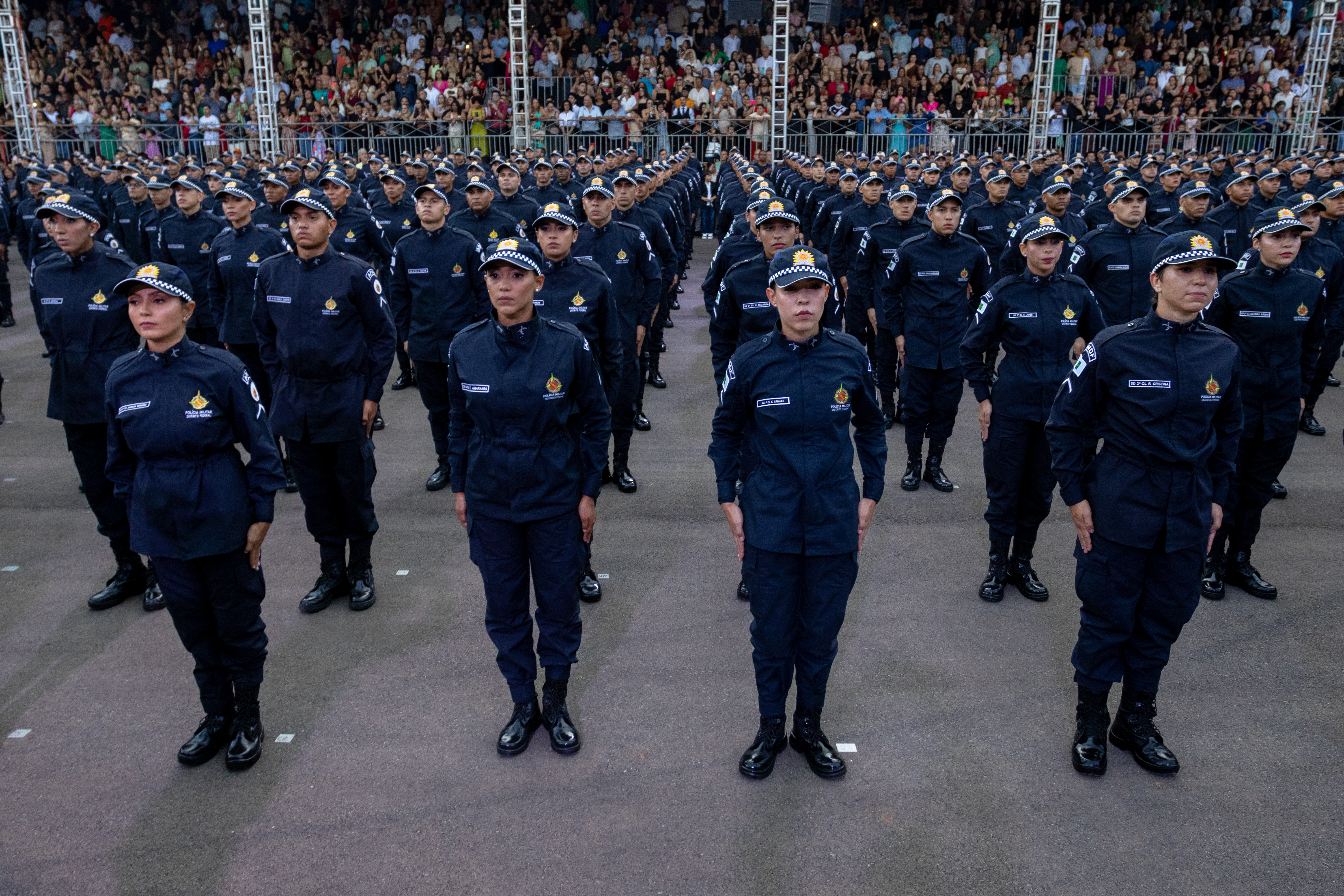 PMDF recebe 1.200 novos alunos para curso de formação de praças