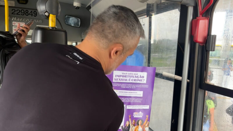 Tenda Lilás reforça o combate à violência contra mulheres