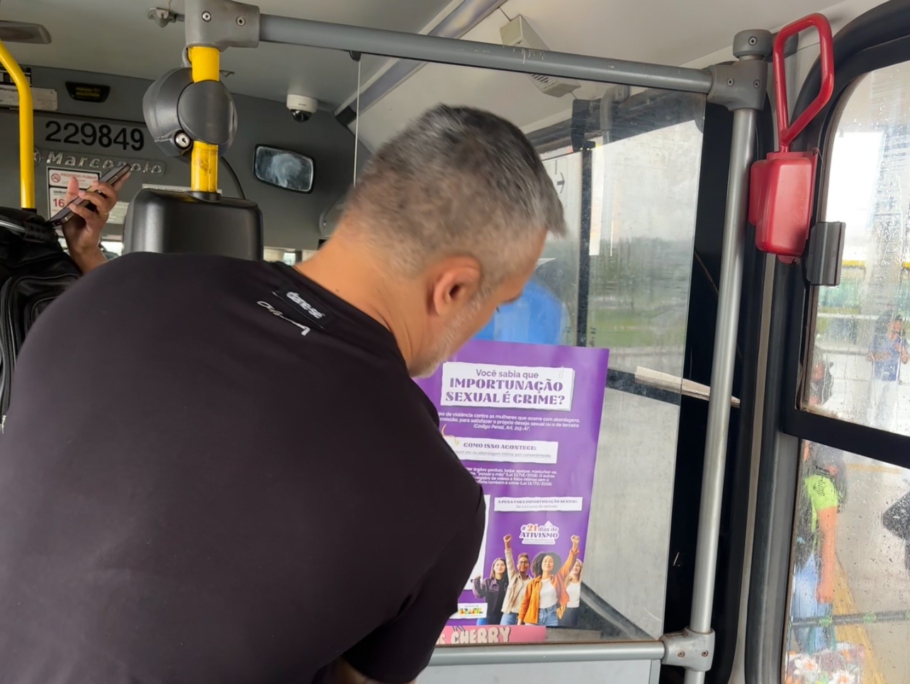 Tenda Lilás reforça o combate à violência contra mulheres