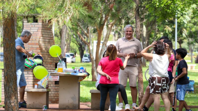 Parque da Cidade entrega 48 novas churrasqueiras para a população