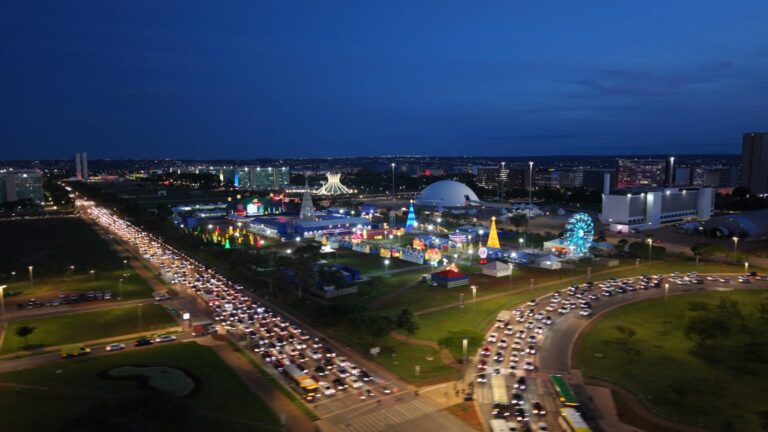 Iluminação especial, atividades culturais e muita diversão: Nosso Natal 2025 foi um sucesso entre as famílias do Distrito Federal | Foto: Divulgação/Secec-DF