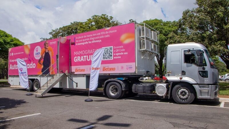 Carreta de mamografia oferece 700 exames gratuitos no DF