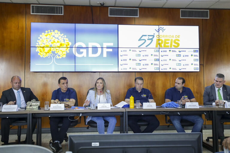 Celina Leão: "É uma corrida tradicional no Distrito Federal e representa muito do que é a democracia e o esporte, nivelando todo mundo e fazendo uma unidade" | Fotos: Geovana Albuquerque/Agência Brasília
