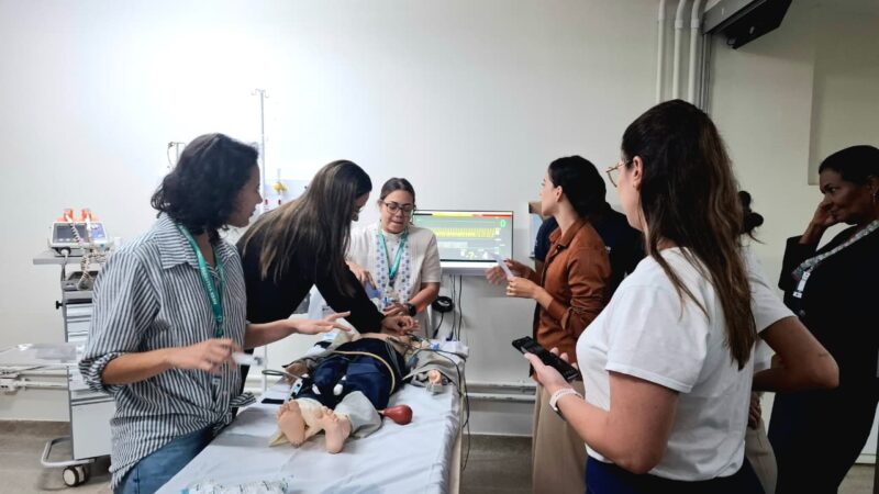 Hospital de Santa Maria reforça treinamento para atendimento infantil